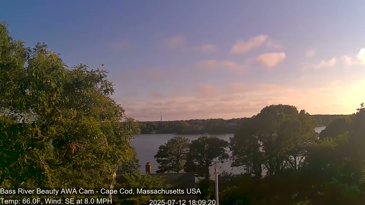 Cape Cod - Bass River, Live Cam - Yarmouth, Massachusetts, USA