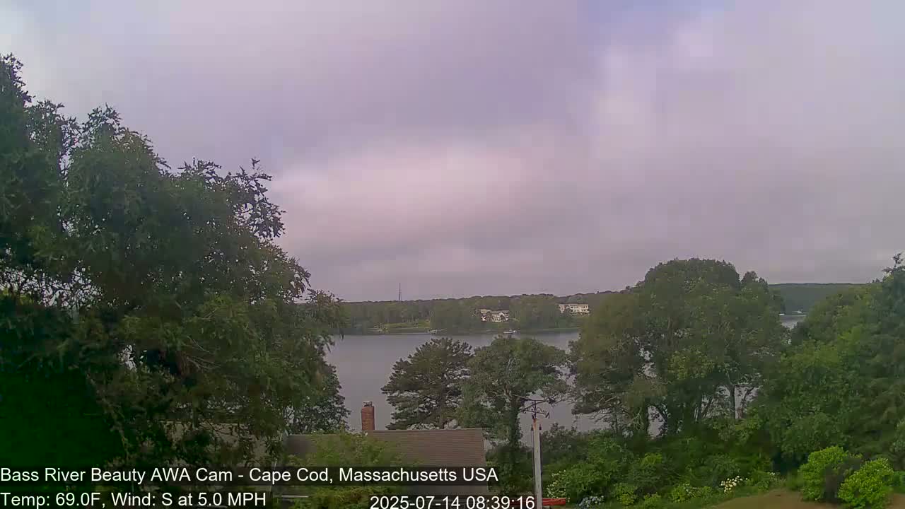 Cape Cod - Bass River, Live Cam - Yarmouth, Massachusetts, USA