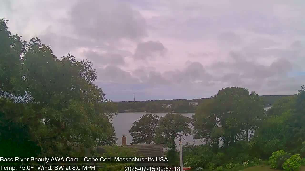 Cape Cod - Bass River, Live Cam - Yarmouth, Massachusetts, USA