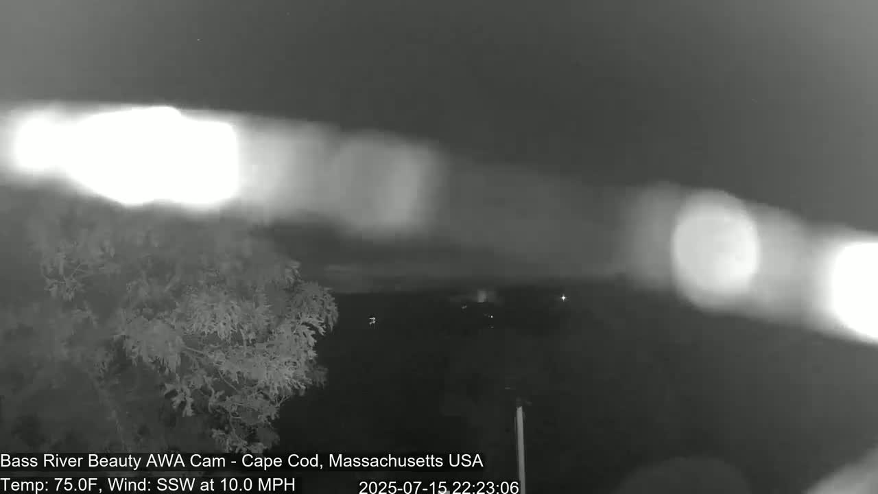 Cape Cod - Bass River, Live Cam - Yarmouth, Massachusetts, USA