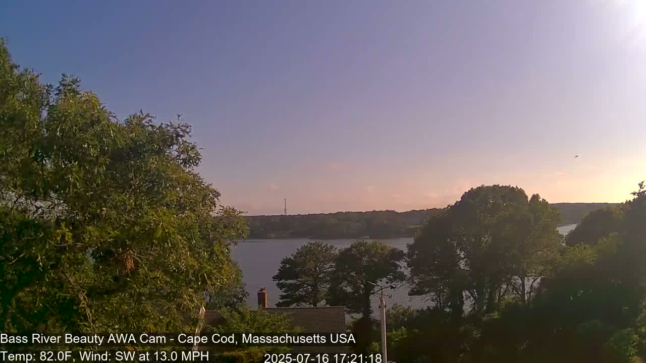 Cape Cod - Bass River, Live Cam - Yarmouth, Massachusetts, USA