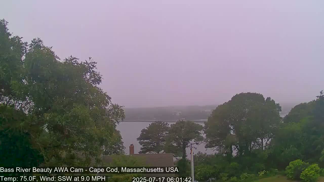 Cape Cod - Bass River, Live Cam - Yarmouth, Massachusetts, USA