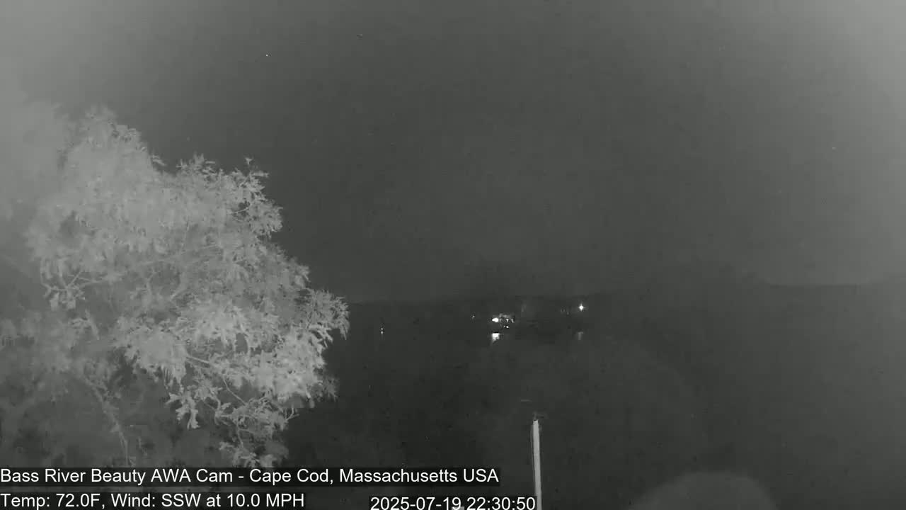 Cape Cod - Bass River, Live Cam - Yarmouth, Massachusetts, USA