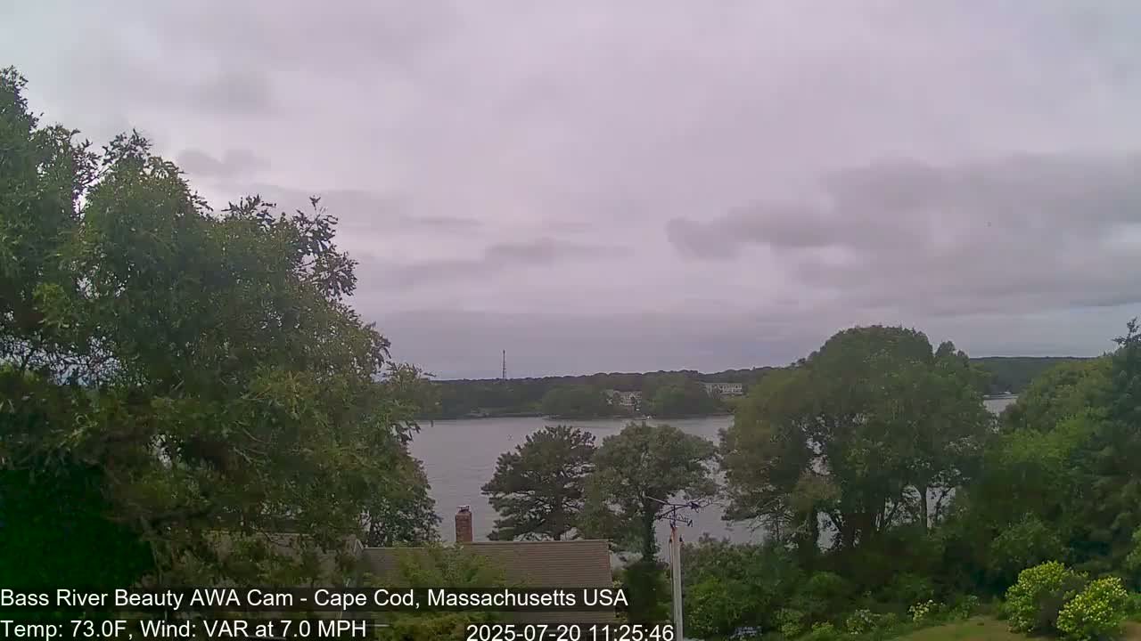 Cape Cod - Bass River, Live Cam - Yarmouth, Massachusetts, USA