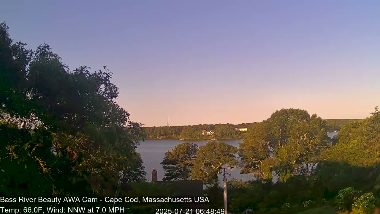 Cape Cod - Bass River, Live Cam - Yarmouth, Massachusetts, USA