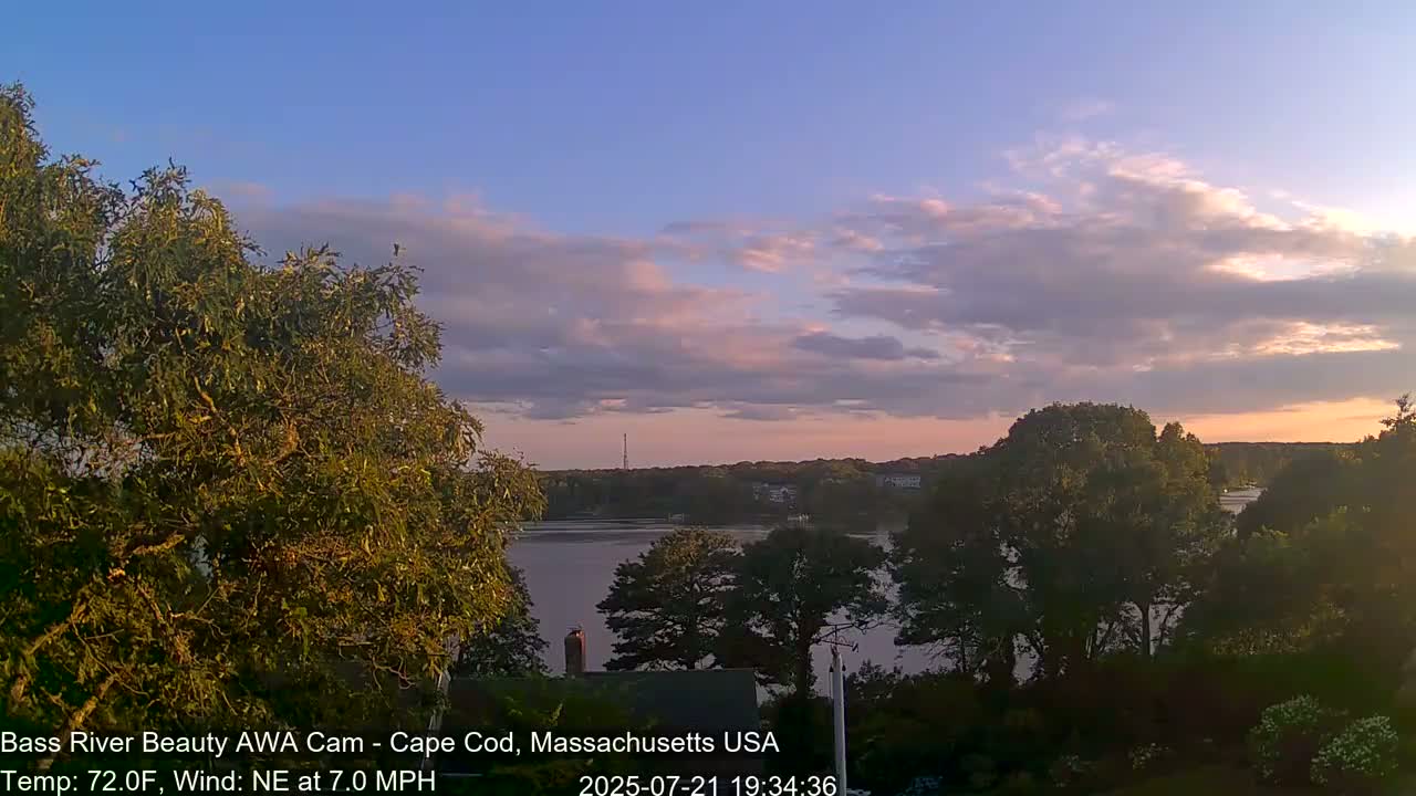 Cape Cod - Bass River, Live Cam - Yarmouth, Massachusetts, USA