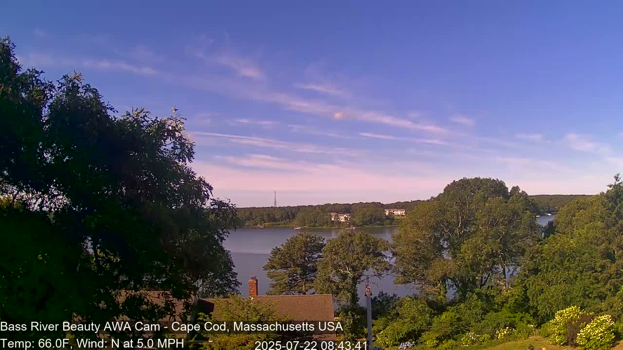 Cape Cod - Bass River, Live Cam - Yarmouth, Massachusetts, USA