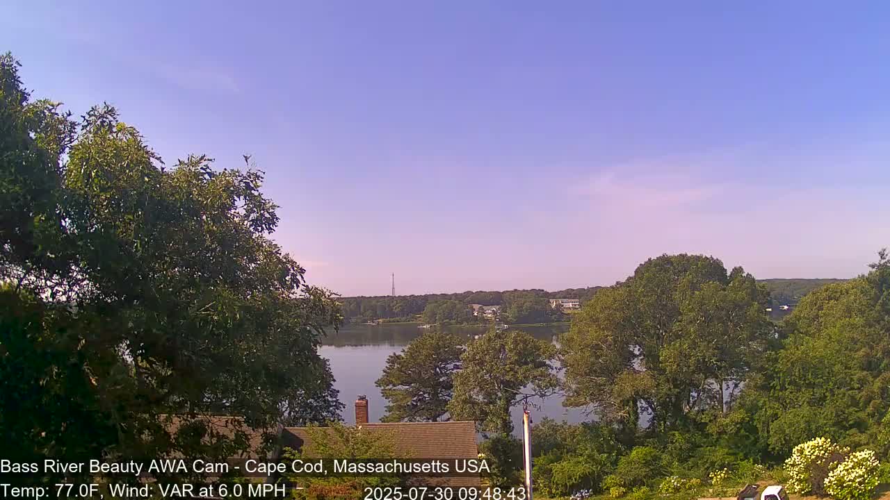 Cape Cod - Bass River, Live Cam - Yarmouth, Massachusetts, USA