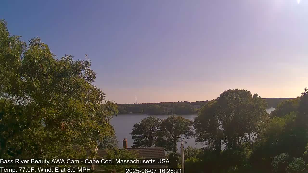 Cape Cod - Bass River, Live Cam - Yarmouth, Massachusetts, USA