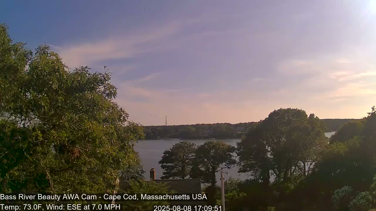 Cape Cod - Bass River, Live Cam - Yarmouth, Massachusetts, USA