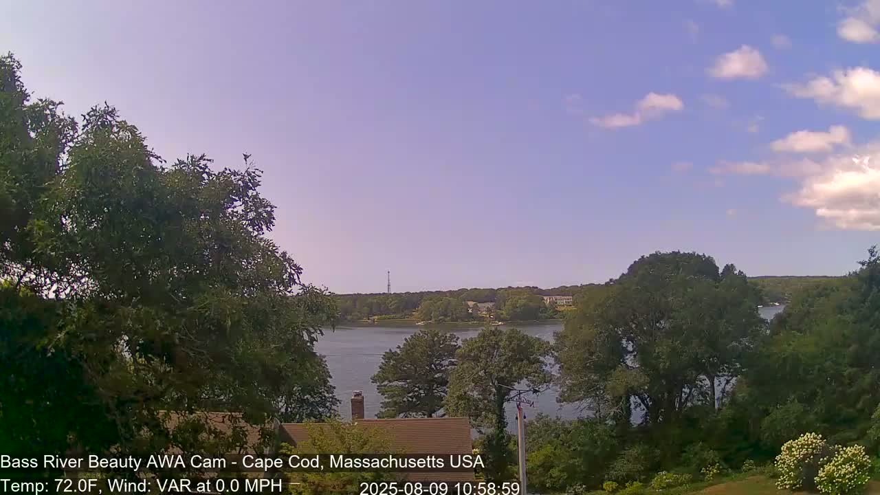 Cape Cod - Bass River, Live Cam - Yarmouth, Massachusetts, USA