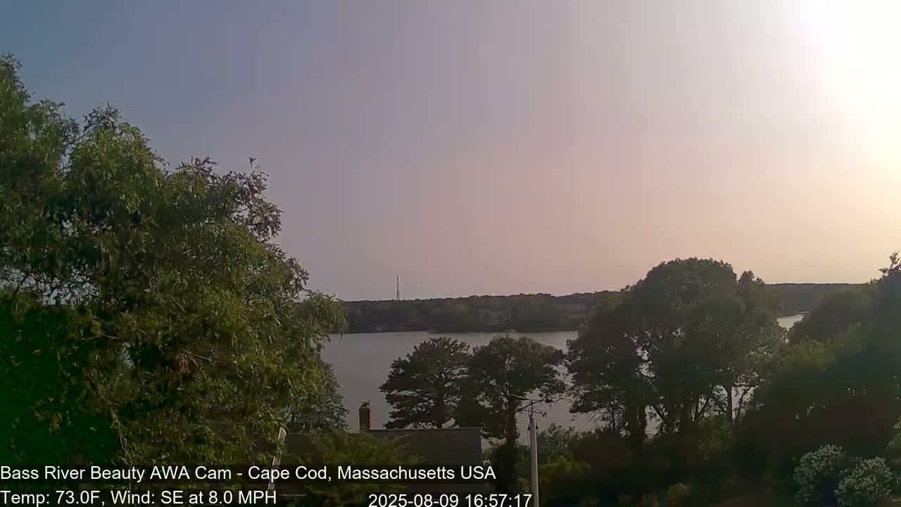 Cape Cod - Bass River, Live Cam - Yarmouth, Massachusetts, USA