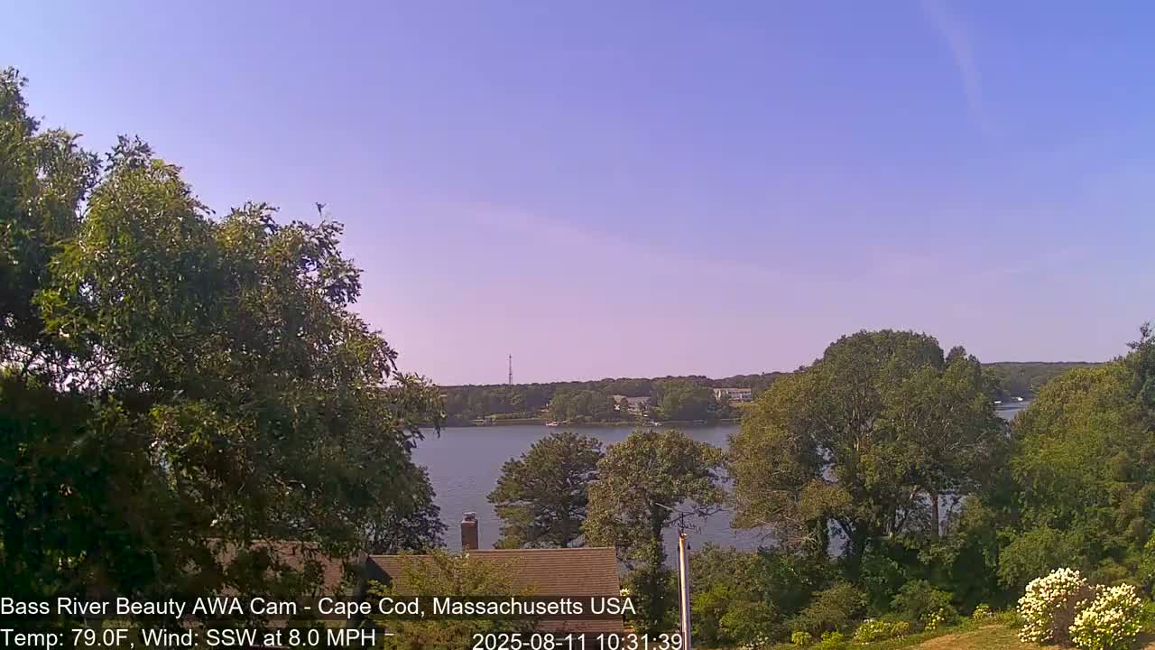 Cape Cod - Bass River, Live Cam - Yarmouth, Massachusetts, USA
