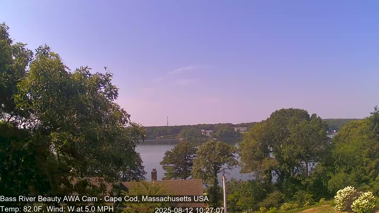 Cape Cod - Bass River, Live Cam - Yarmouth, Massachusetts, USA