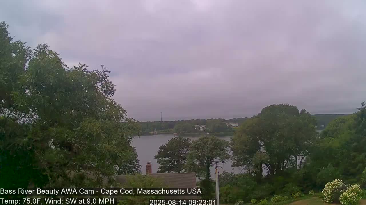 Cape Cod - Bass River, Live Cam - Yarmouth, Massachusetts, USA