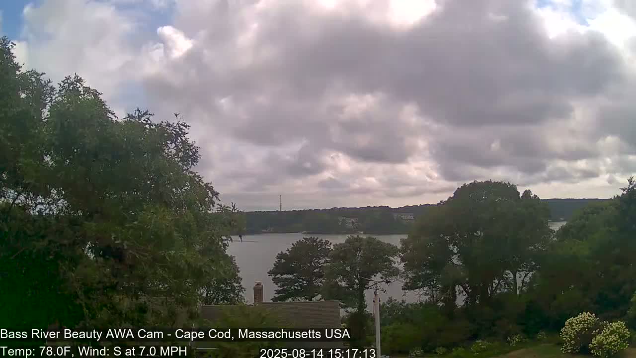 Cape Cod - Bass River, Live Cam - Yarmouth, Massachusetts, USA