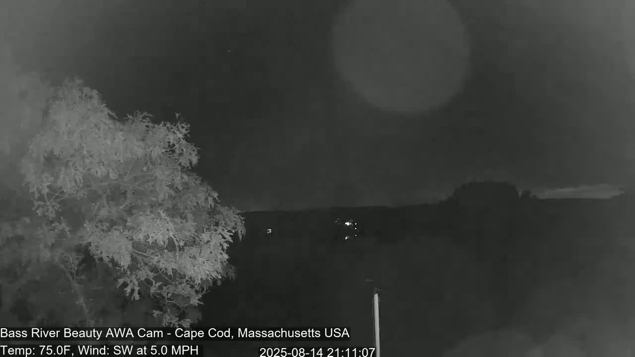 Cape Cod - Bass River, Live Cam - Yarmouth, Massachusetts, USA