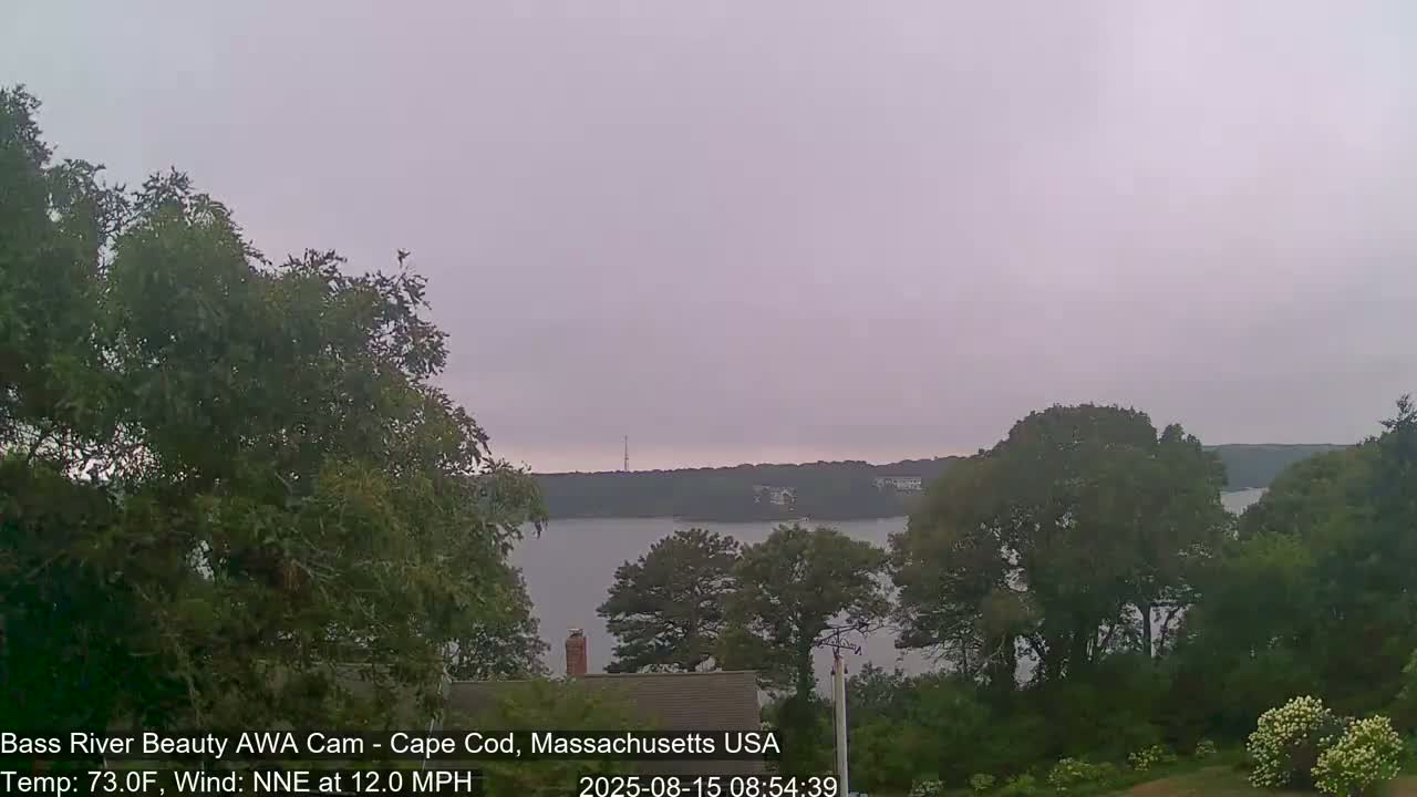 Cape Cod - Bass River, Live Cam - Yarmouth, Massachusetts, USA