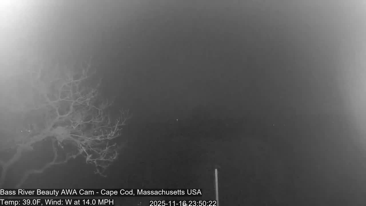 Cape Cod - Bass River, Live Cam - Yarmouth, Massachusetts, USA