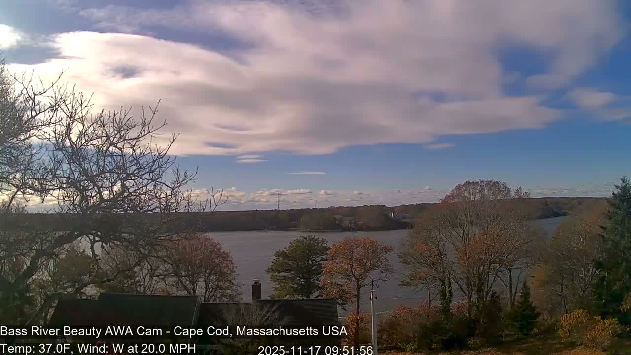 Cape Cod - Bass River, Live Cam - Yarmouth, Massachusetts, USA