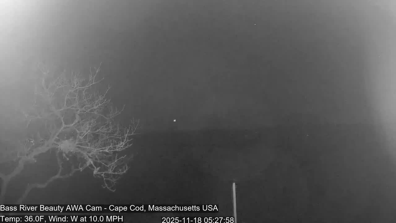 Cape Cod - Bass River, Live Cam - Yarmouth, Massachusetts, USA