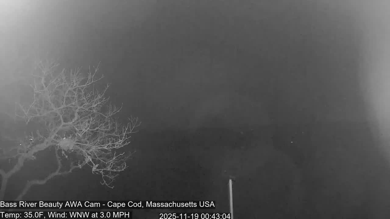 Cape Cod - Bass River, Live Cam - Yarmouth, Massachusetts, USA