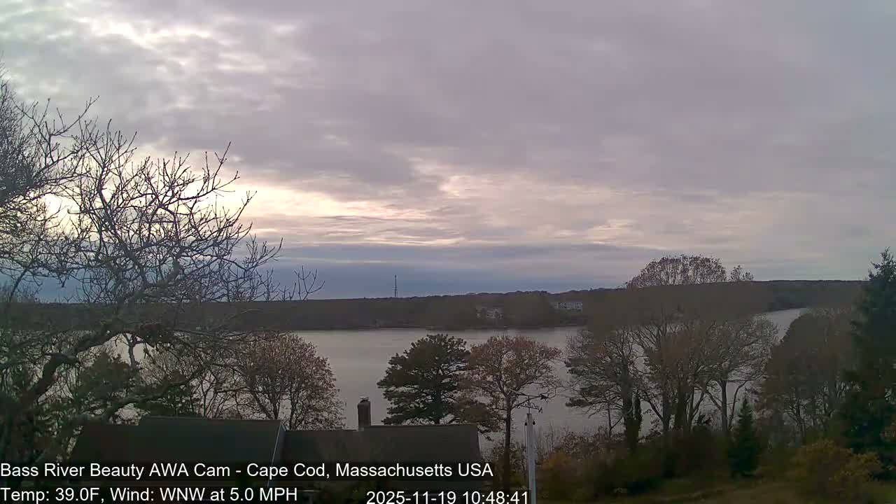 Cape Cod - Bass River, Live Cam - Yarmouth, Massachusetts, USA