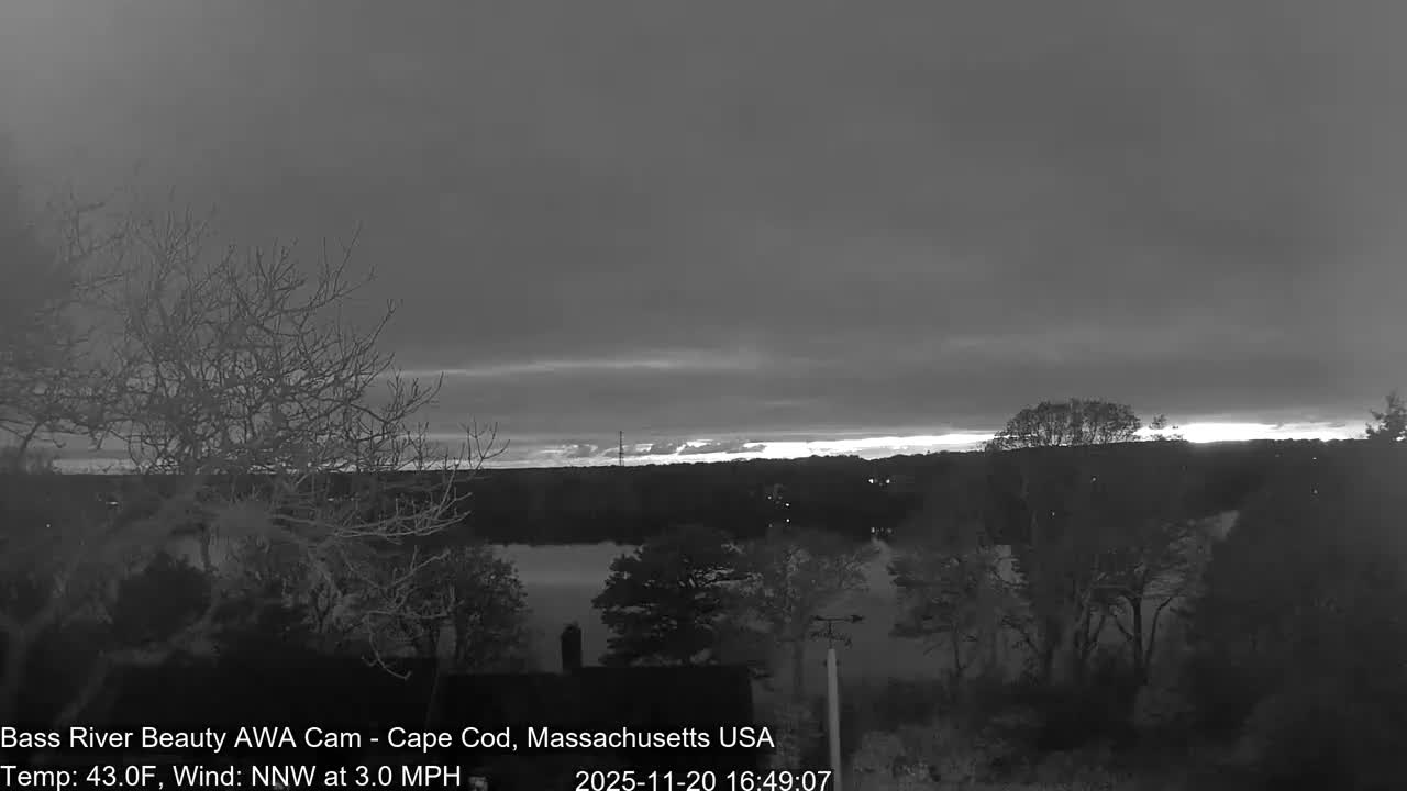 Cape Cod - Bass River, Live Cam - Yarmouth, Massachusetts, USA