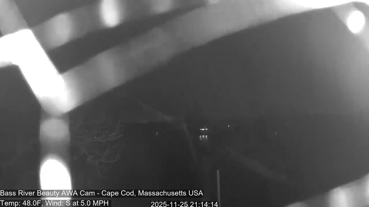 Cape Cod - Bass River, Live Cam - Yarmouth, Massachusetts, USA