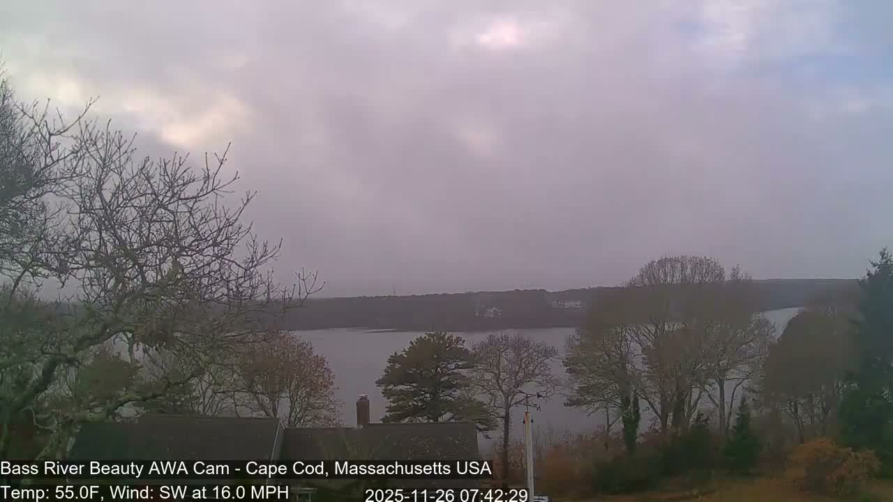 Cape Cod - Bass River, Live Cam - Yarmouth, Massachusetts, USA