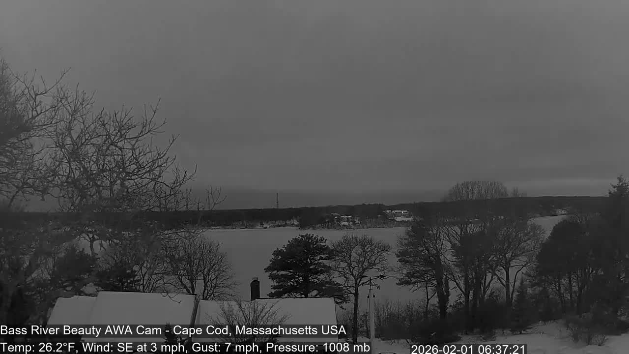 Cape Cod - Bass River, Live Cam - Yarmouth, Massachusetts, USA