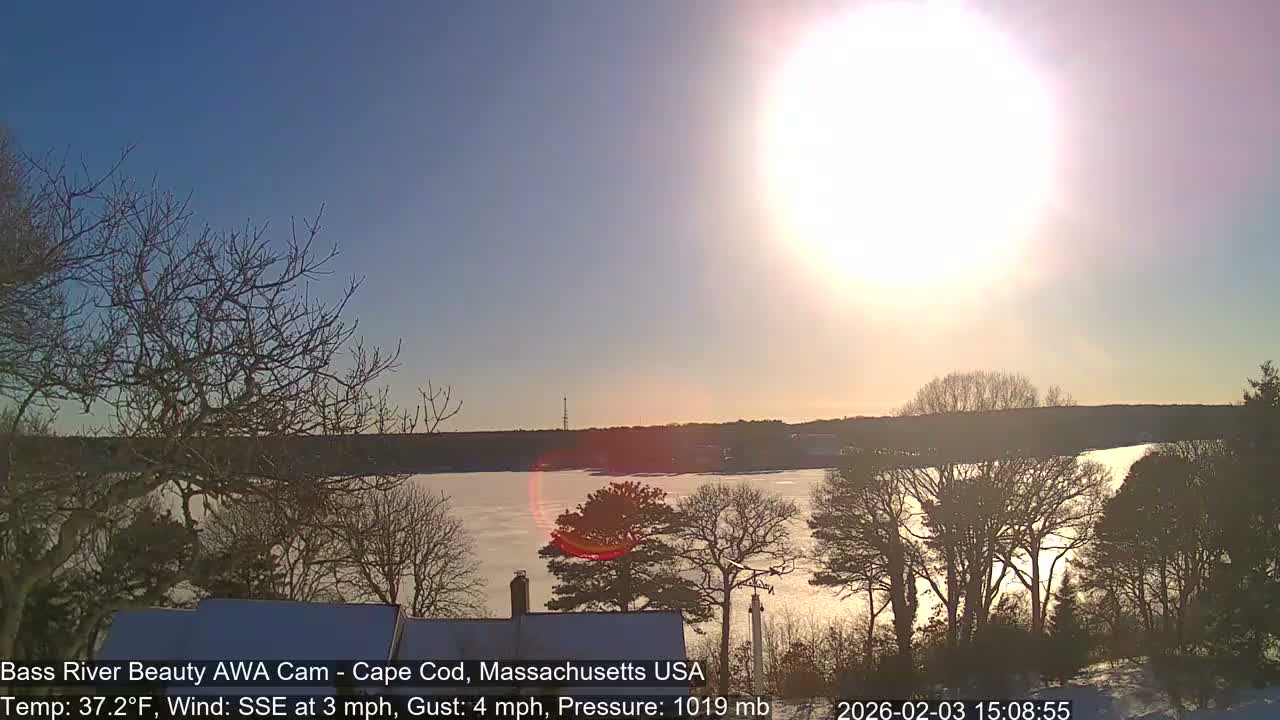 Cape Cod - Bass River, Live Cam - Yarmouth, Massachusetts, USA