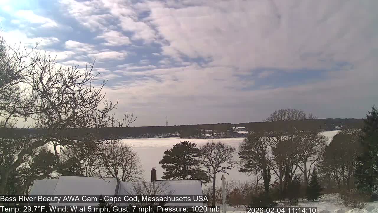 Cape Cod - Bass River, Live Cam - Yarmouth, Massachusetts, USA