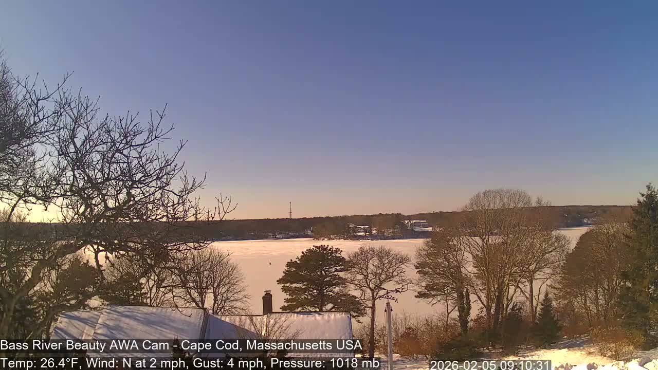 Cape Cod - Bass River, Live Cam - Yarmouth, Massachusetts, USA