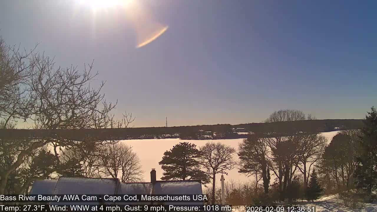 Cape Cod - Bass River, Live Cam - Yarmouth, Massachusetts, USA
