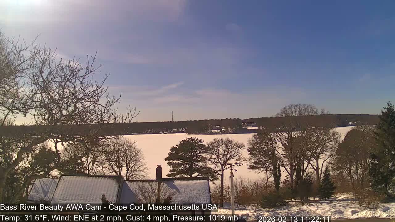 Cape Cod - Bass River, Live Cam - Yarmouth, Massachusetts, USA