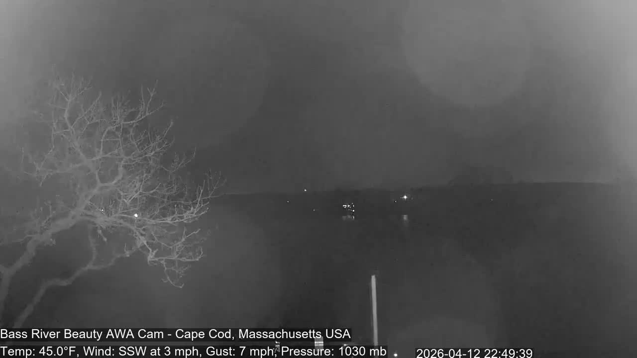Cape Cod - Bass River, Live Cam - Yarmouth, Massachusetts, USA