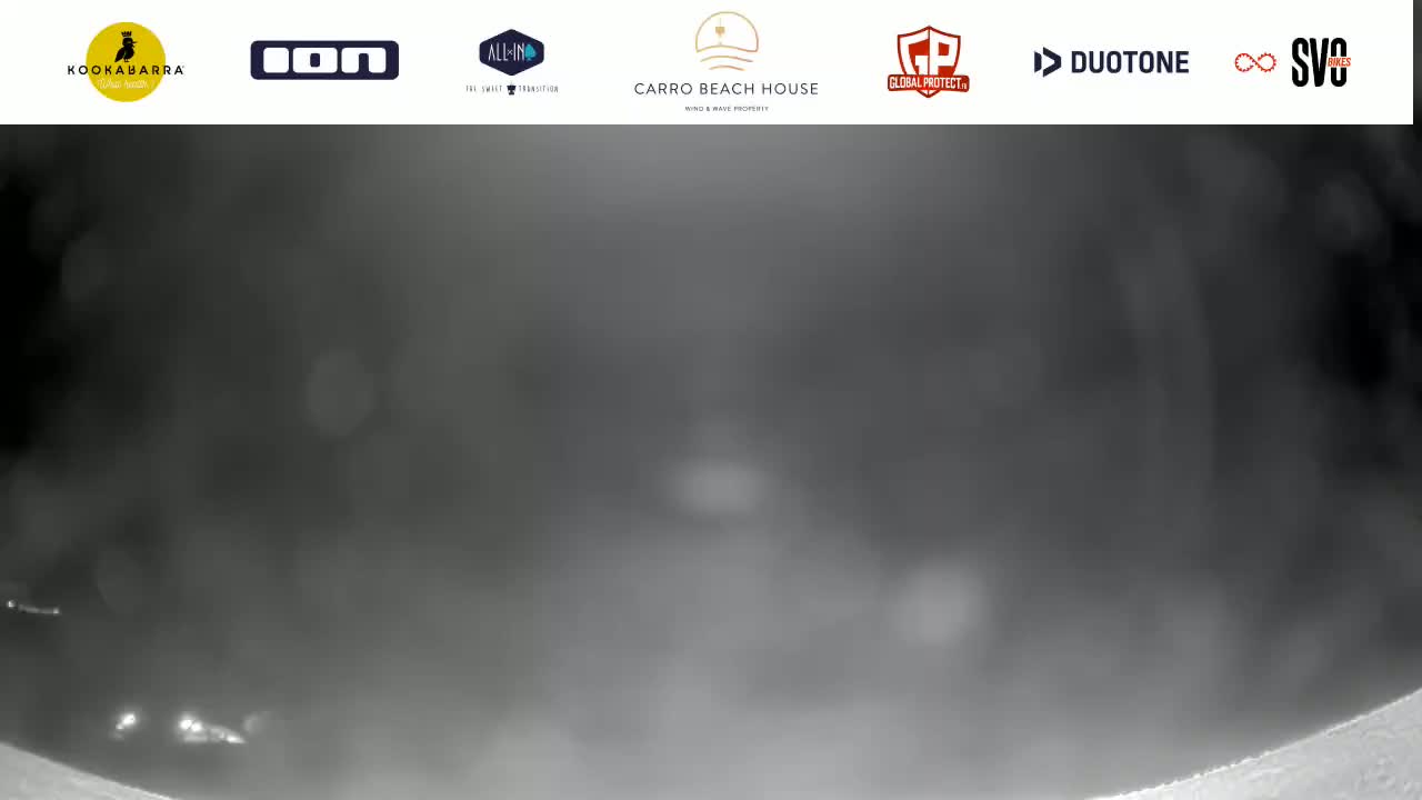 A blurry, dark gray image shows an indistinct scene obscured by fog or mist.