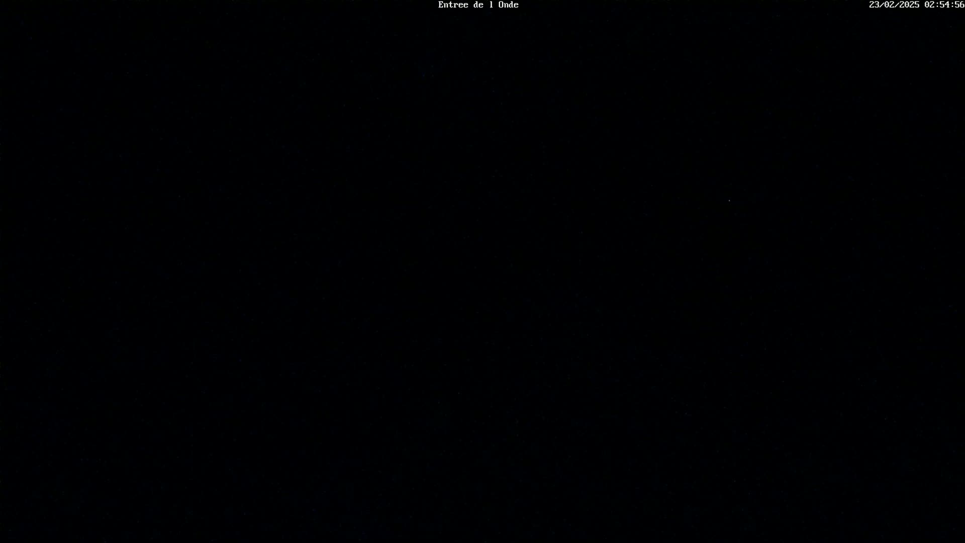 The image is entirely black.