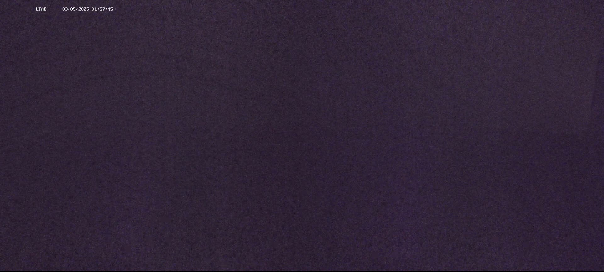 A dark purple, textured surface fills the entire image.