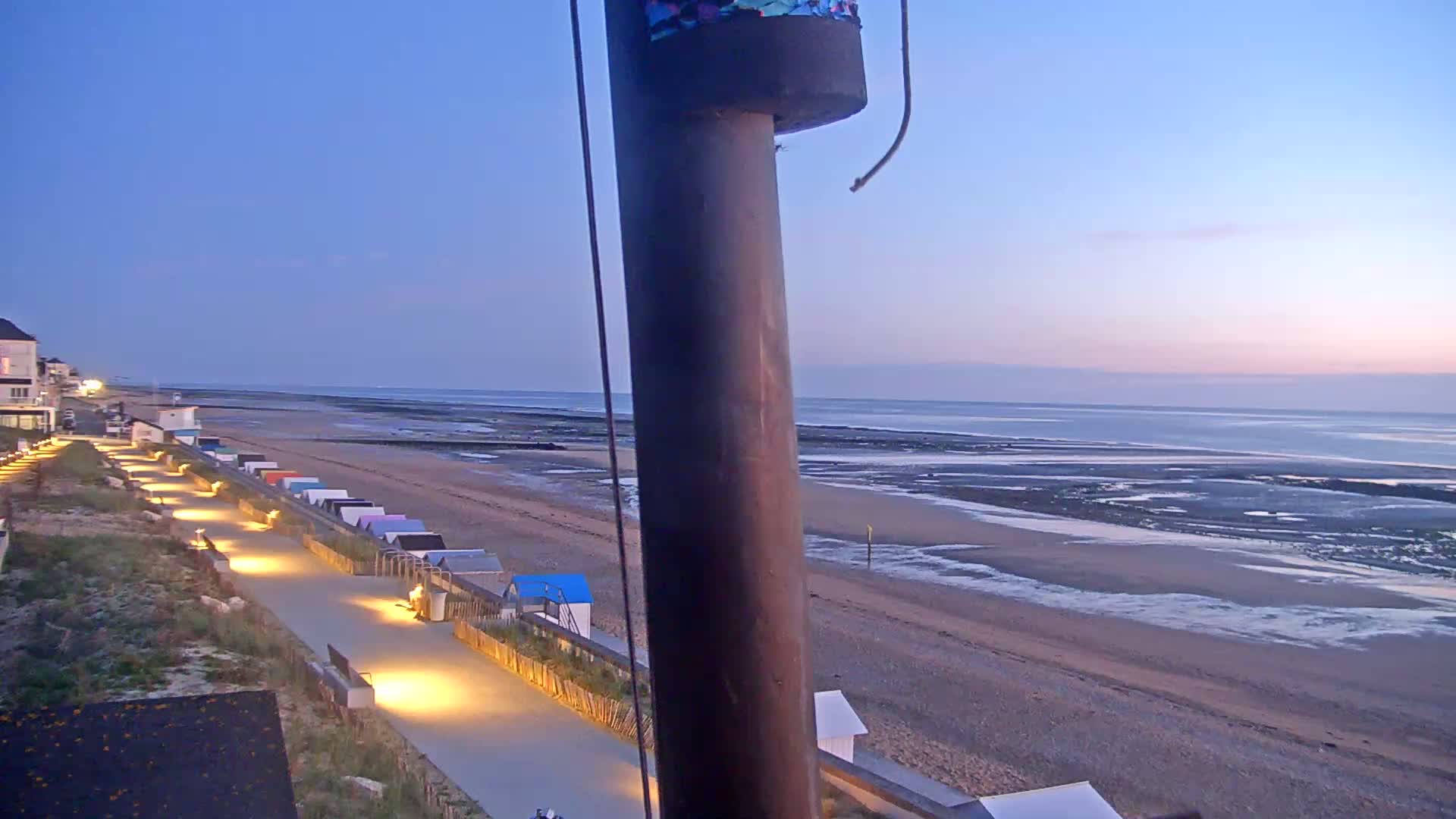 Plage de Langrune-sur-Mer Beach Live Cam - Caen, Calvados, Normandie, France