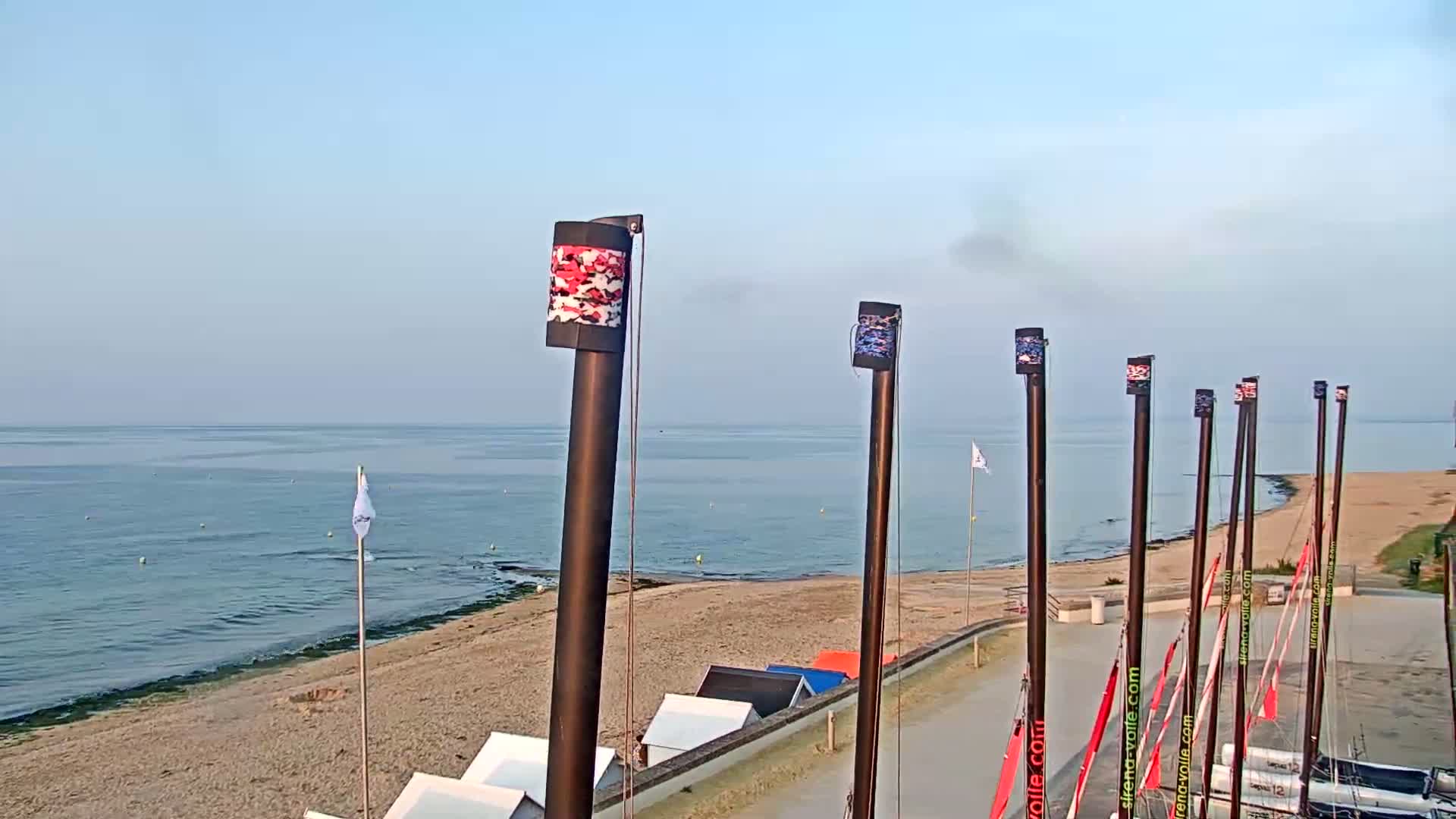 Plage de Langrune-sur-Mer Beach Live Cam - Caen, Calvados, Normandie, France