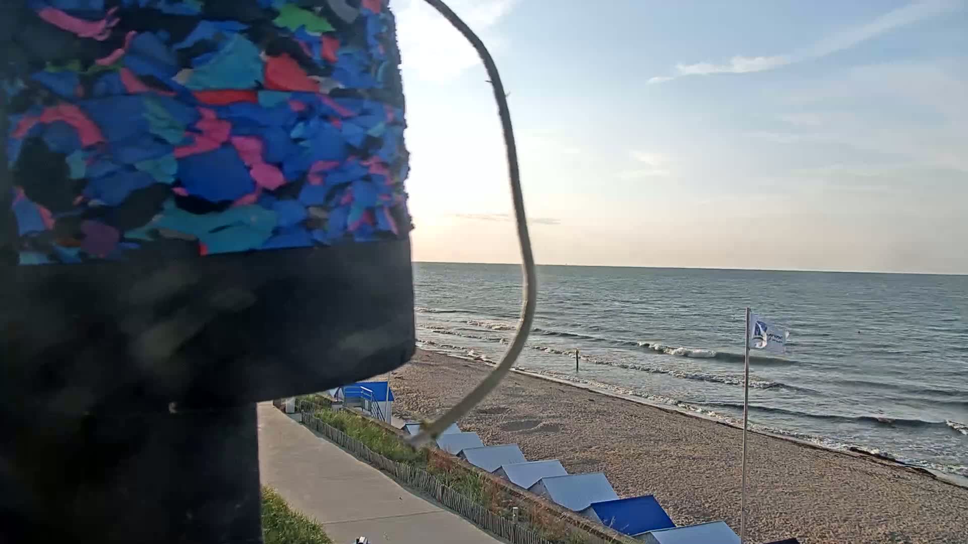 Plage de Langrune-sur-Mer Beach Live Cam - Caen, Calvados, Normandie, France