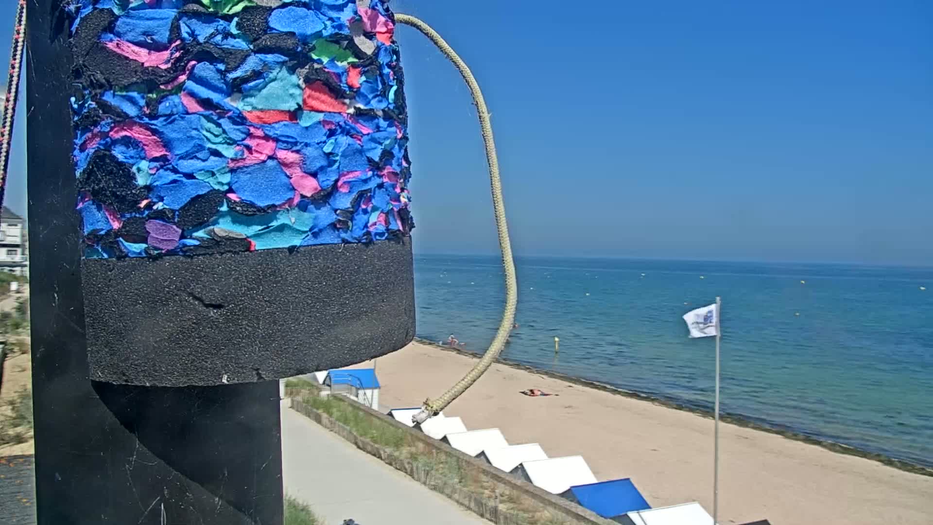Plage de Langrune-sur-Mer Beach Live Cam - Caen, Calvados, Normandie, France