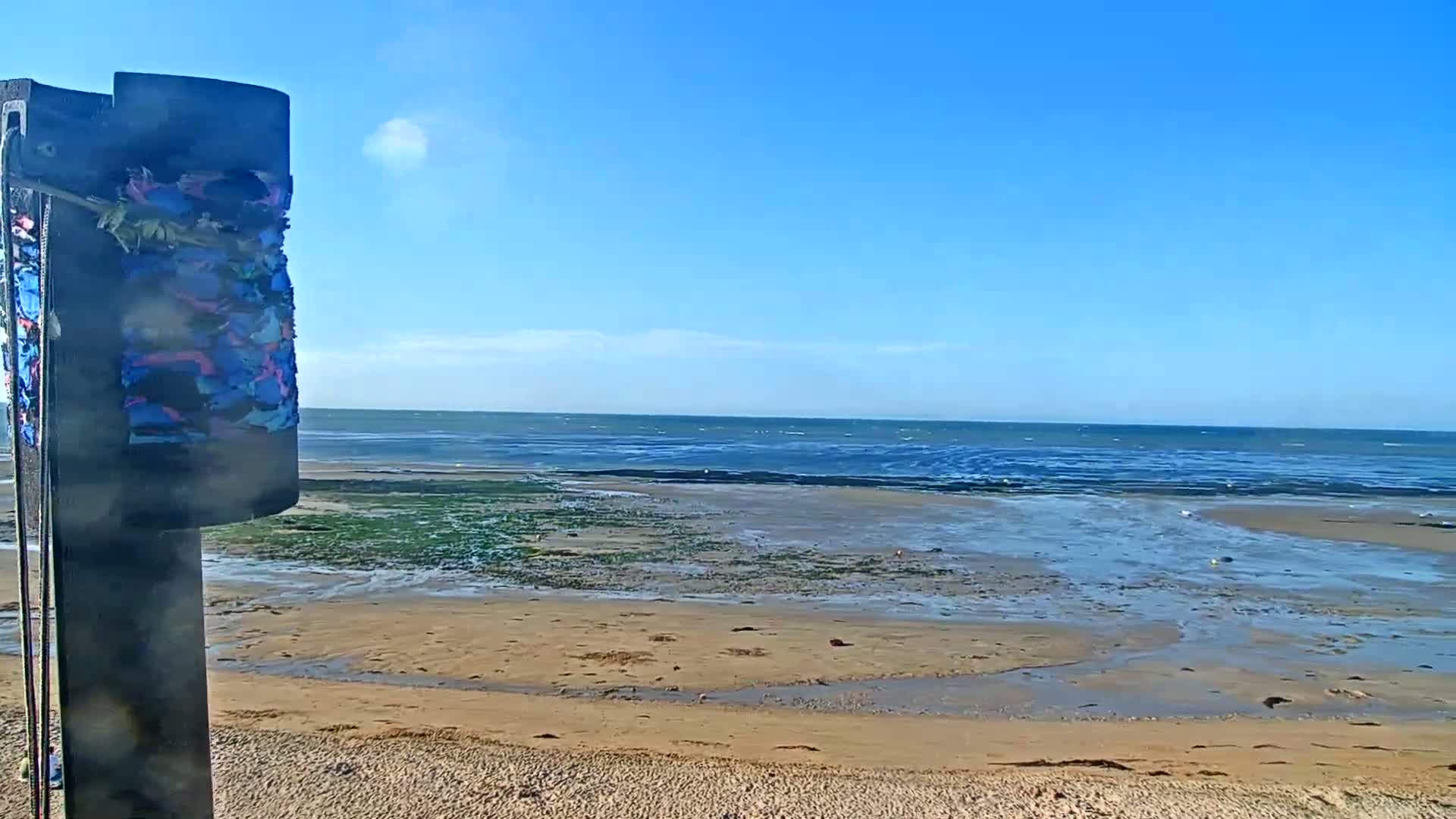 Plage de Langrune-sur-Mer Beach Live Cam - Caen, Calvados, Normandie, France