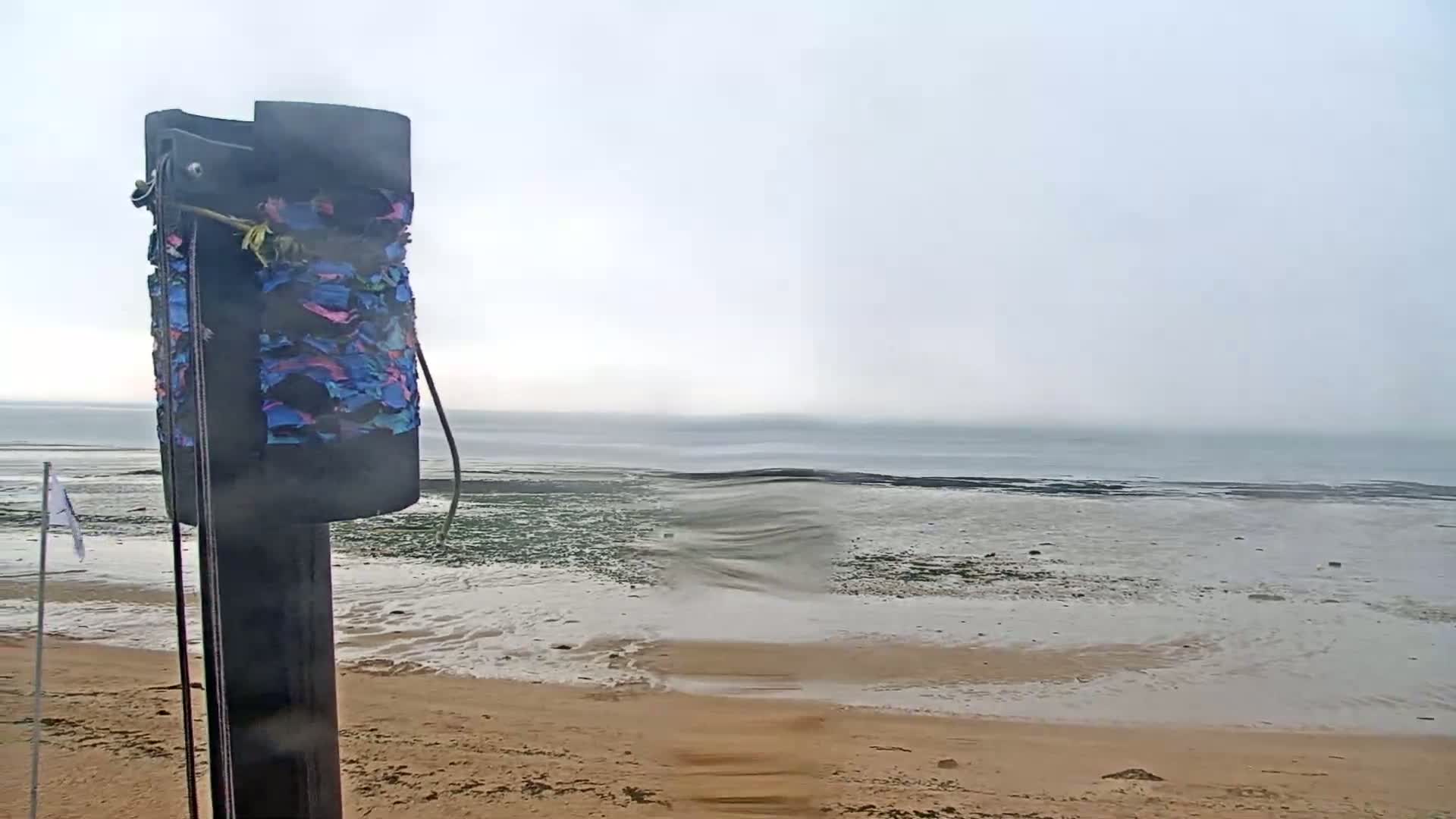Plage de Langrune-sur-Mer Beach Live Cam - Caen, Calvados, Normandie, France