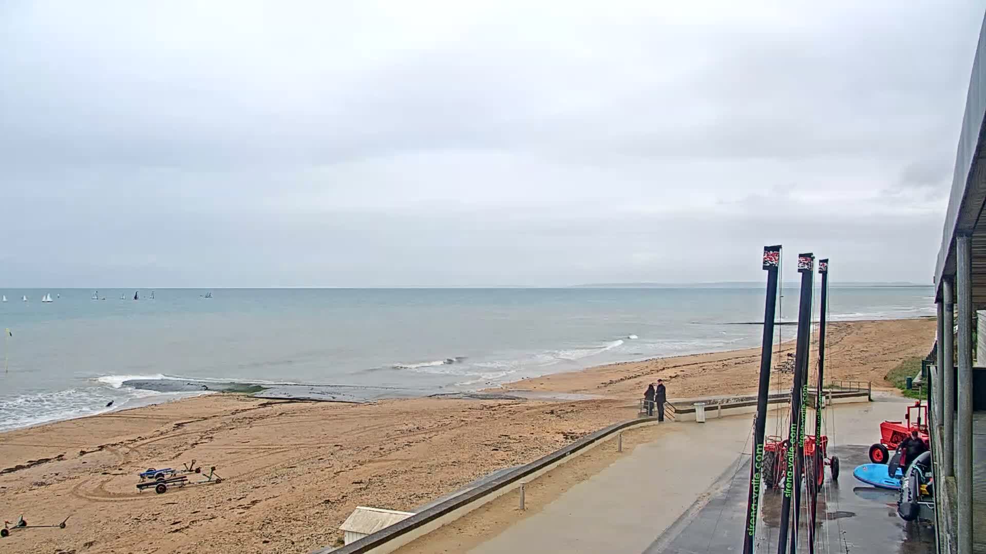 Plage de Langrune-sur-Mer Beach Live Cam - Caen, Calvados, Normandie, France