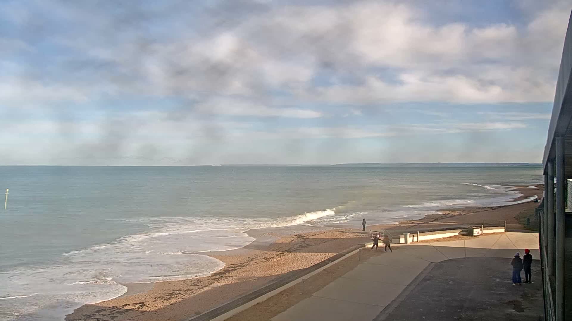 Plage de Langrune-sur-Mer Beach Live Cam - Caen, Calvados, Normandie, France
