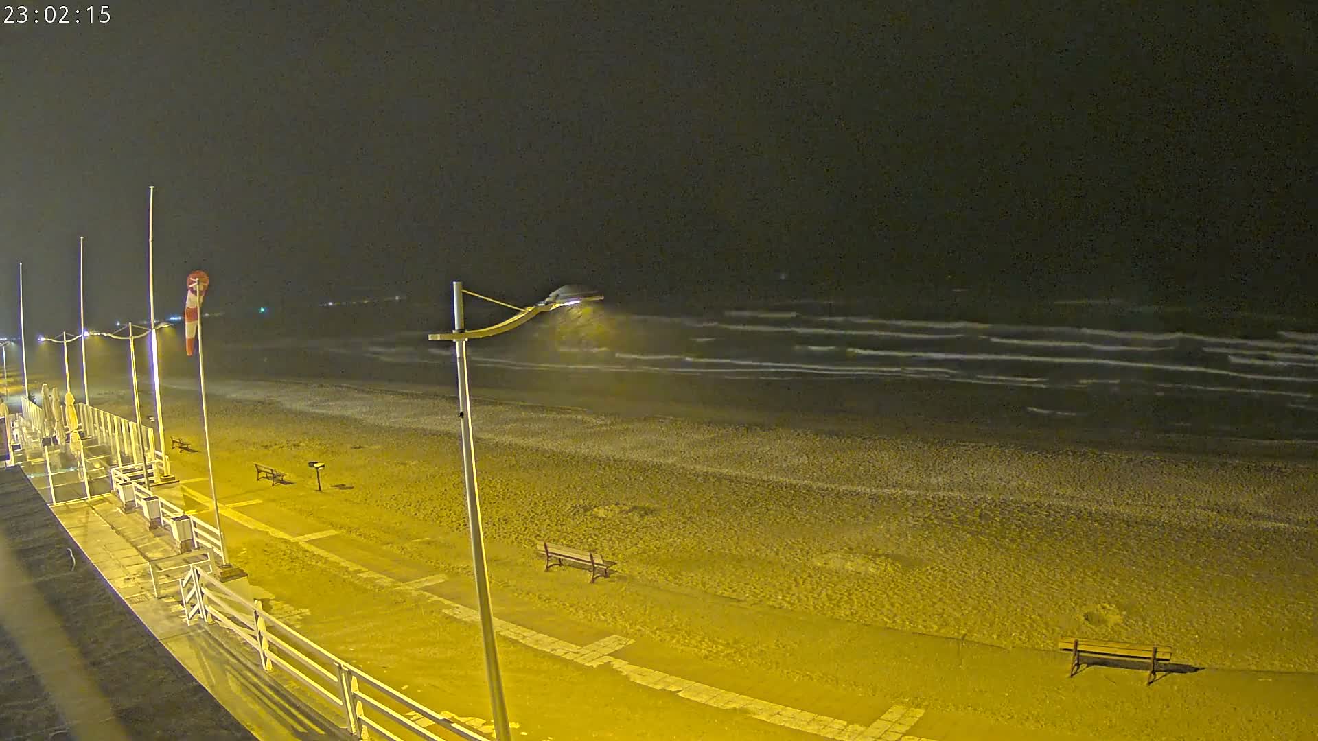 Plage de Houlgate Beach Live Cam - Lisieux, Calvados, Normandie, France