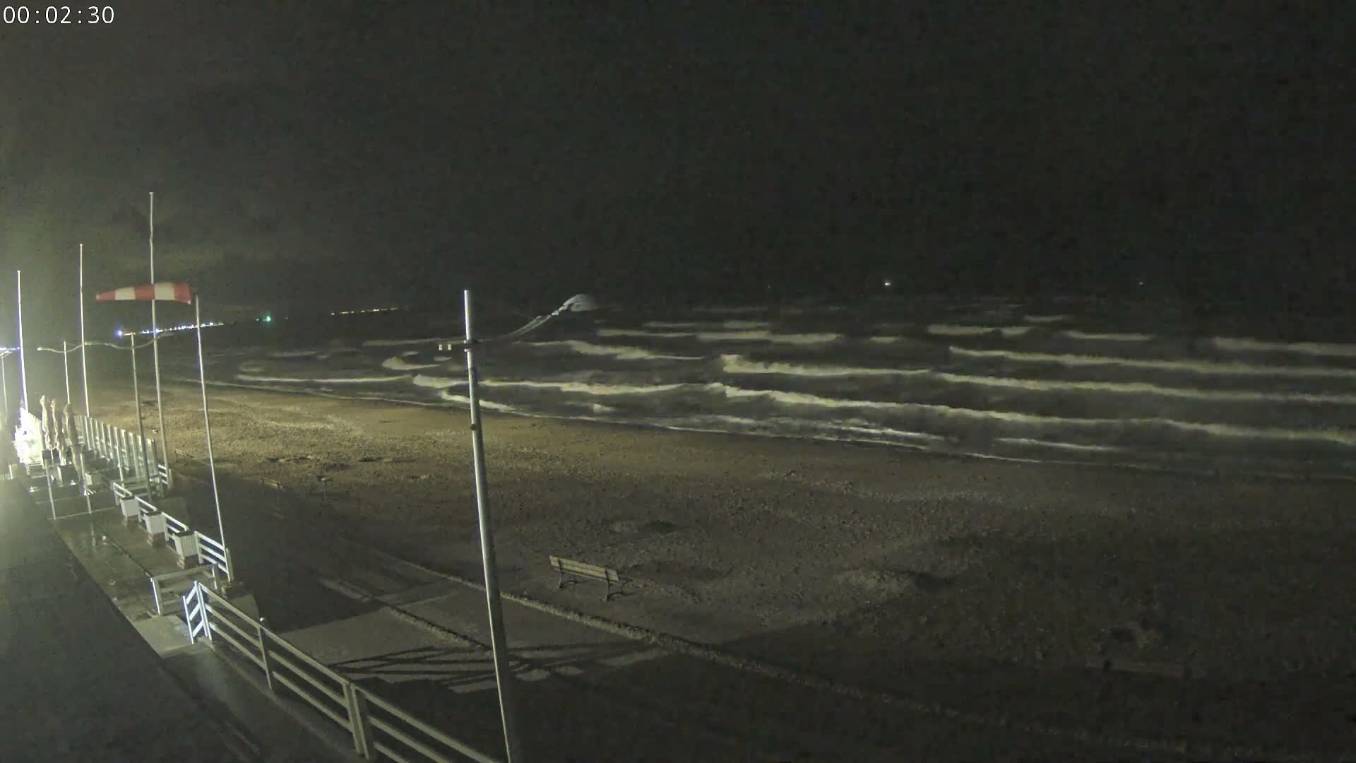 Plage de Houlgate Beach Live Cam - Lisieux, Calvados, Normandie, France